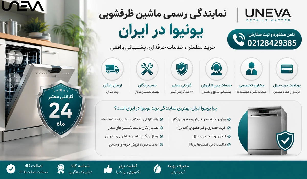 چرا یونیوا ایران، بهترین نمایندگی برند یونیوا در ایران است